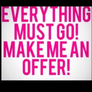 Everything must go!!!